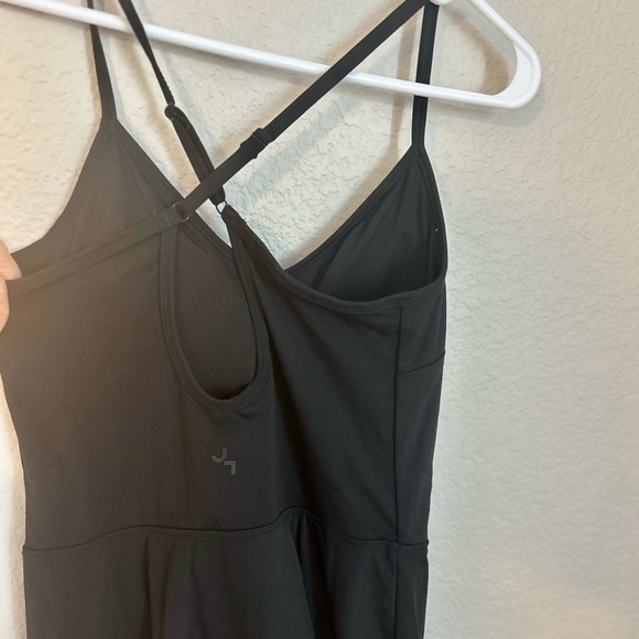 JoyLab Black Active Dress | Built-In Shelf Bra Athletic Tennis Dress Size M NWT - Picture 4 of 5